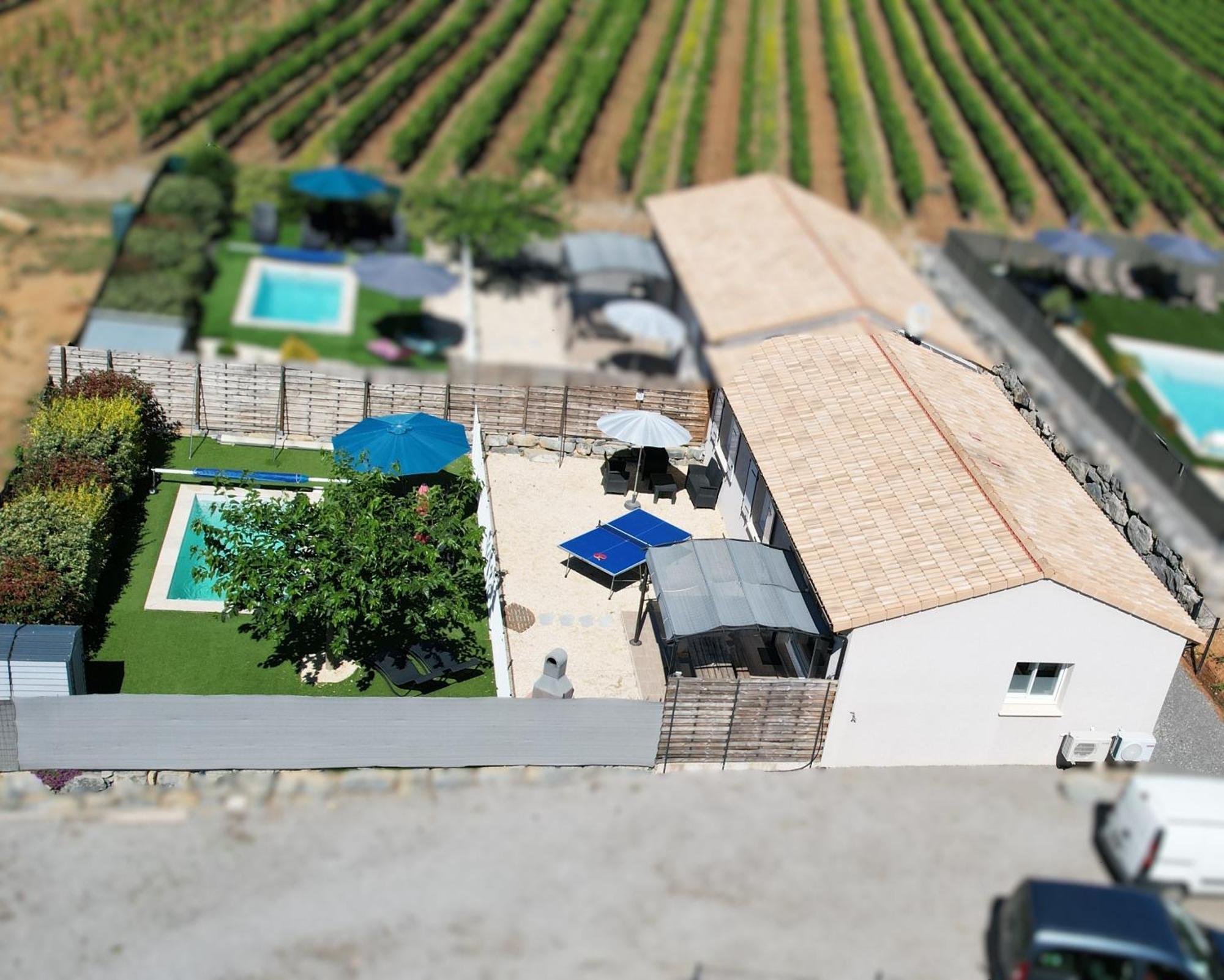 En Ardeche, Gite L'Odyssee Climatise Avec Sa Piscine Privee Et Chauffee Joyeuse Dış mekan fotoğraf